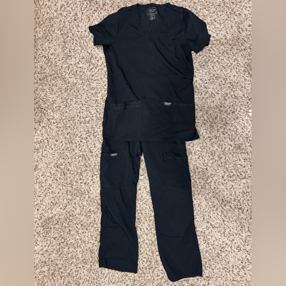 Scrubs- Cherokee Brand. Black. Size XS.